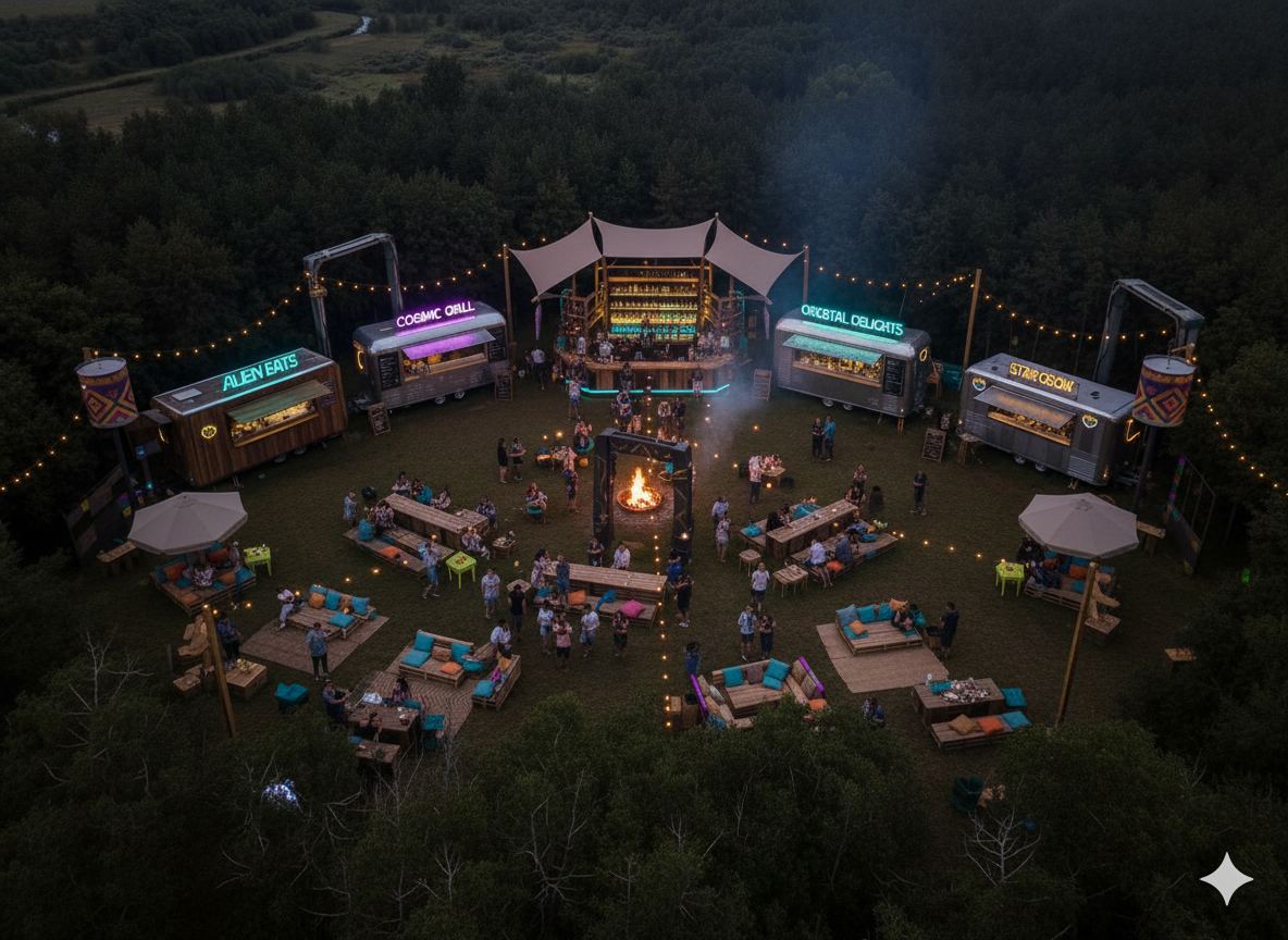 Festival camping